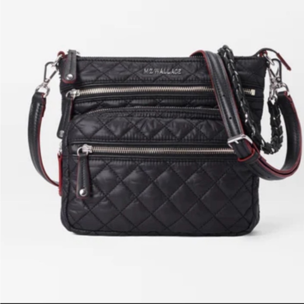 SOLD—-MZ Wallace Black Downtown Crosby Crossbody Bag